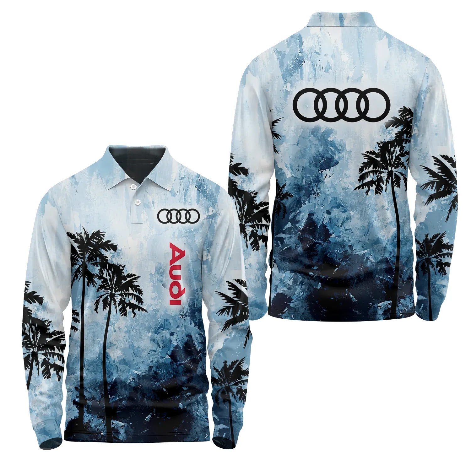 Audi Long Sleeve Polo SHW034