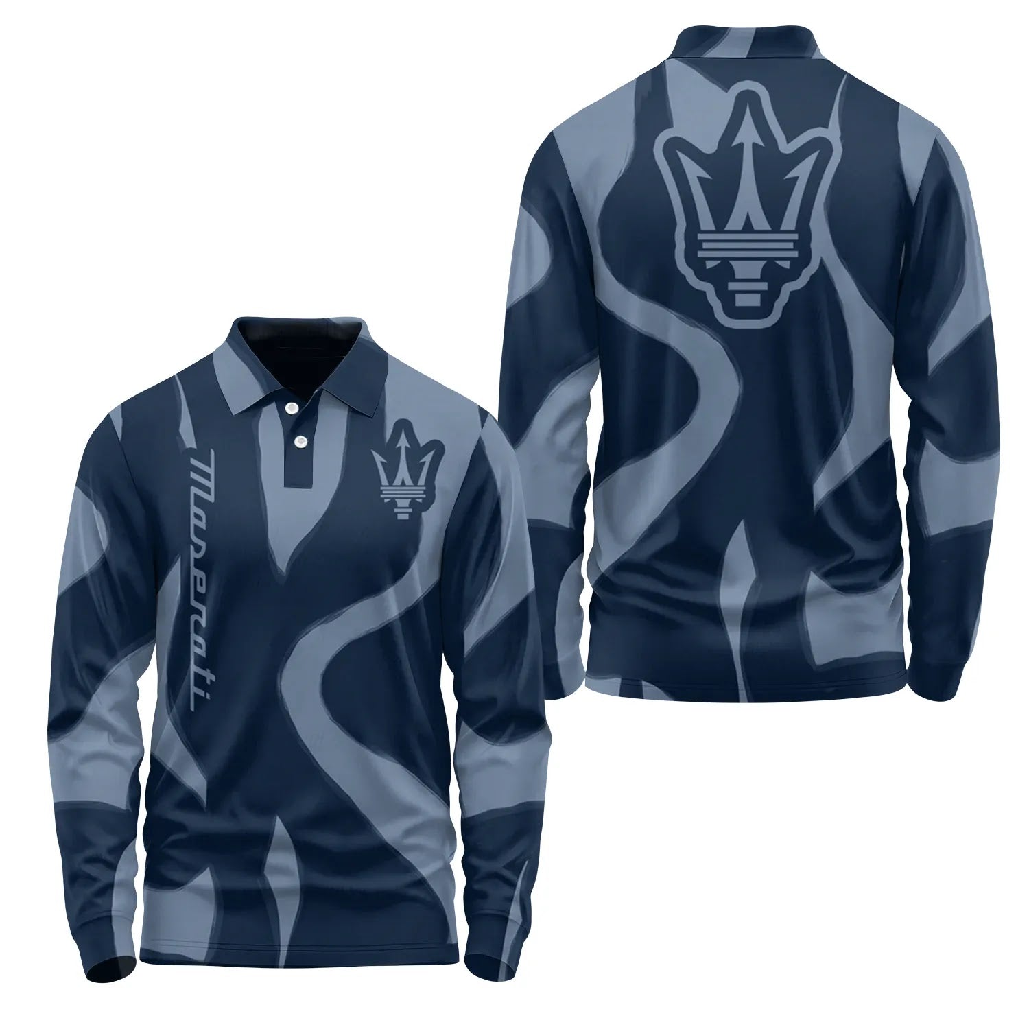 Maserati Long Sleeve Polo SHW068