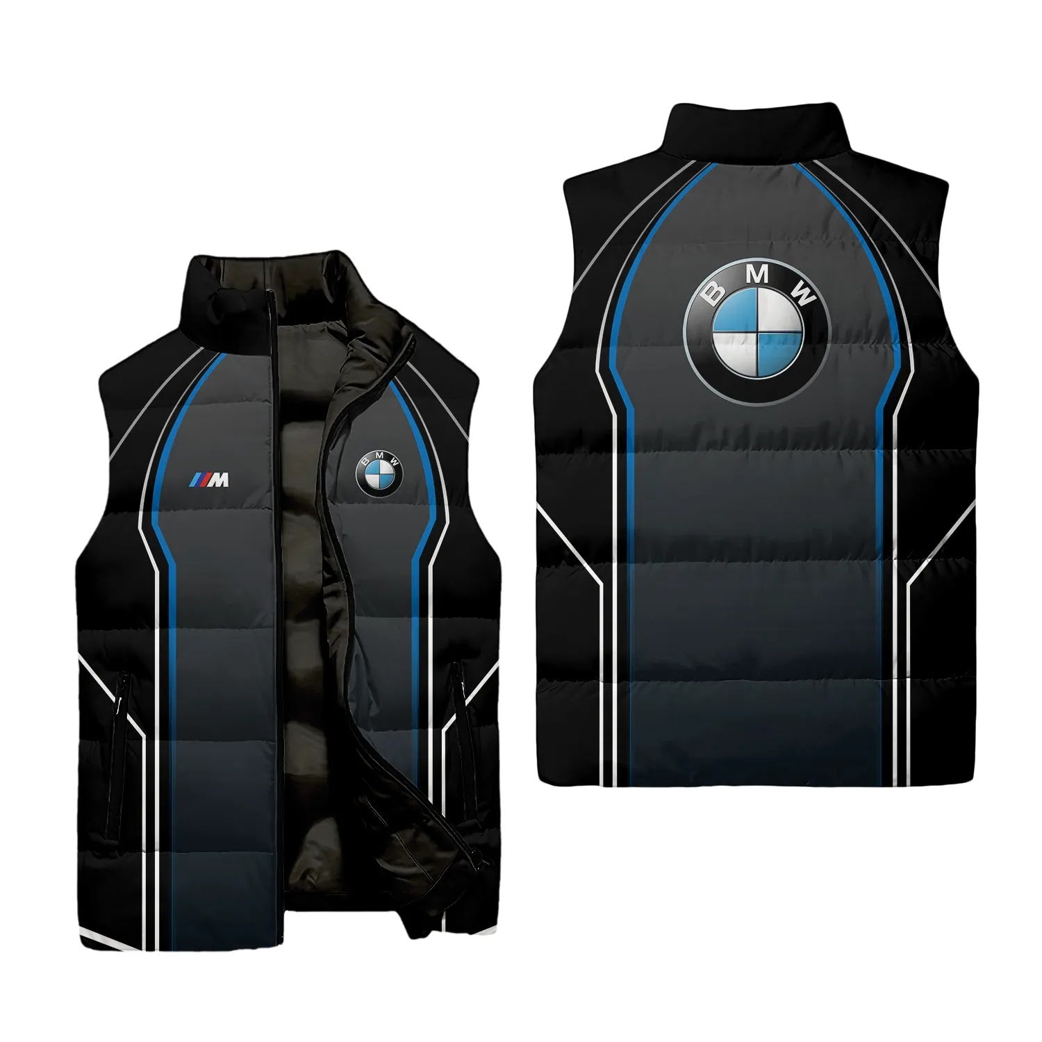 BMW Sleeveless Puffer Jacket SC061