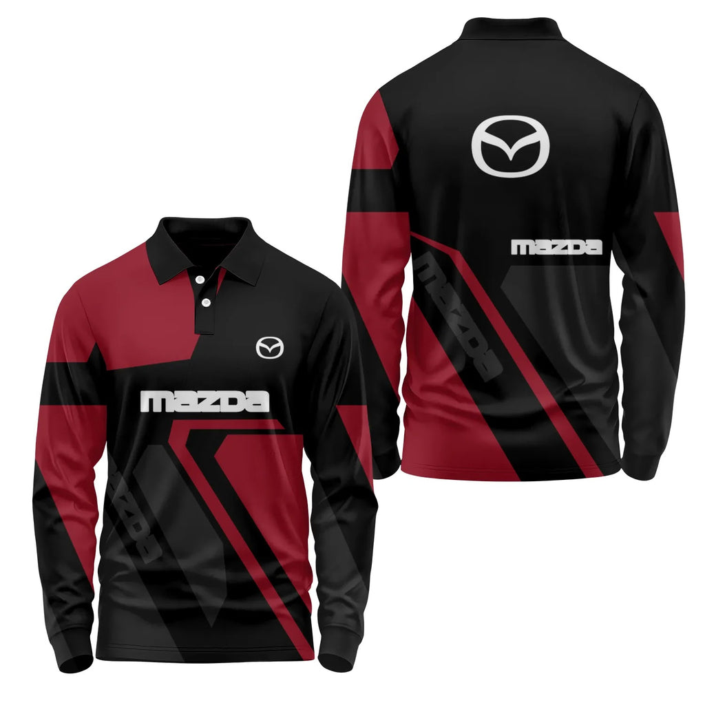 Mazda Long Sleeve Polo SC117