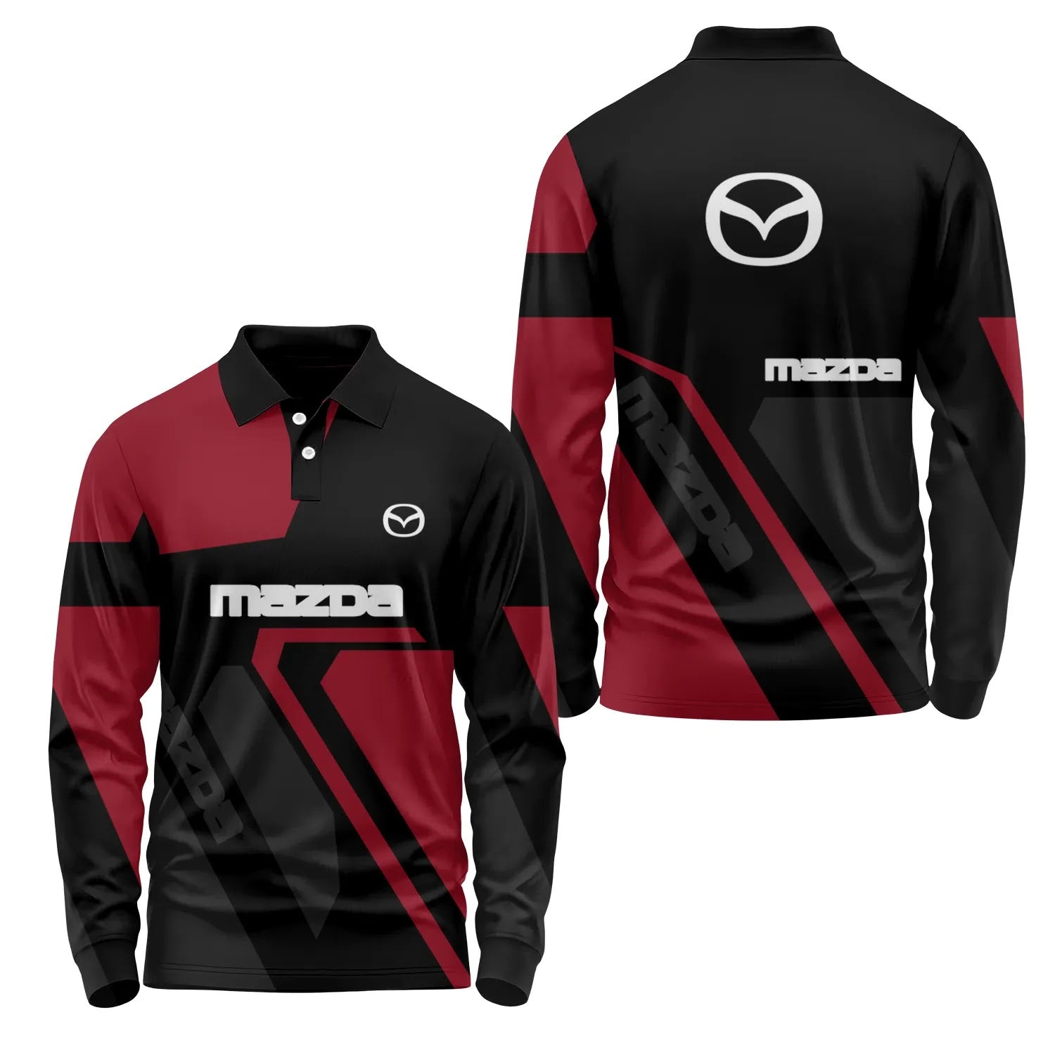 Mazda Long Sleeve Polo SC117