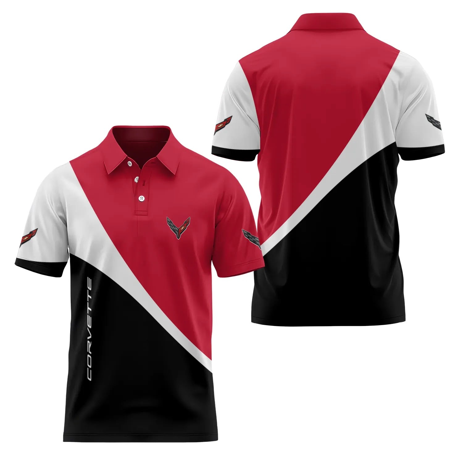 Corvette Short Sleeve Polo SC090