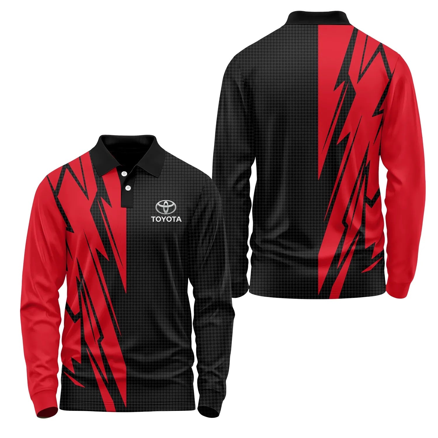 Toyota Long Sleeve Polo SC062