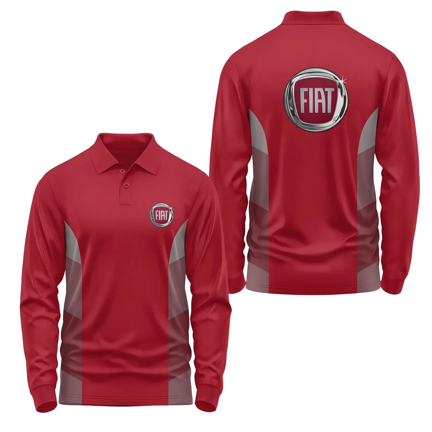 Fiat Long Sleeve Polo SC049