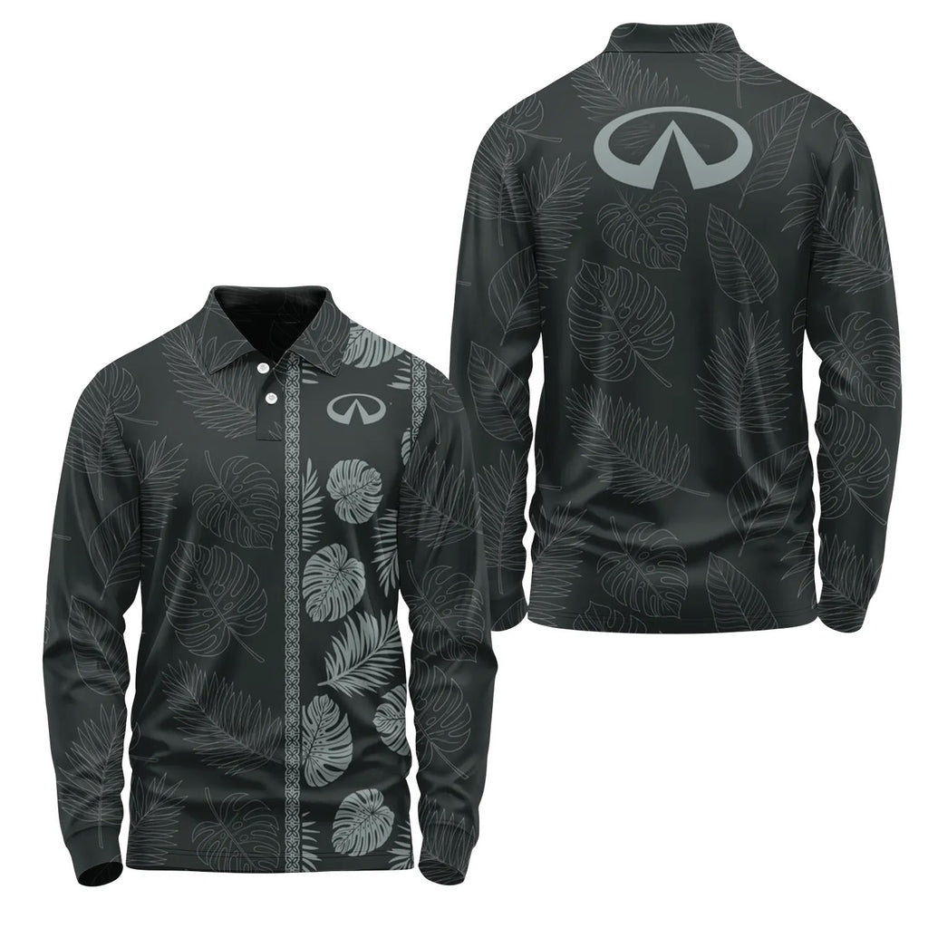 Infiniti Long Sleeve Polo SHW022