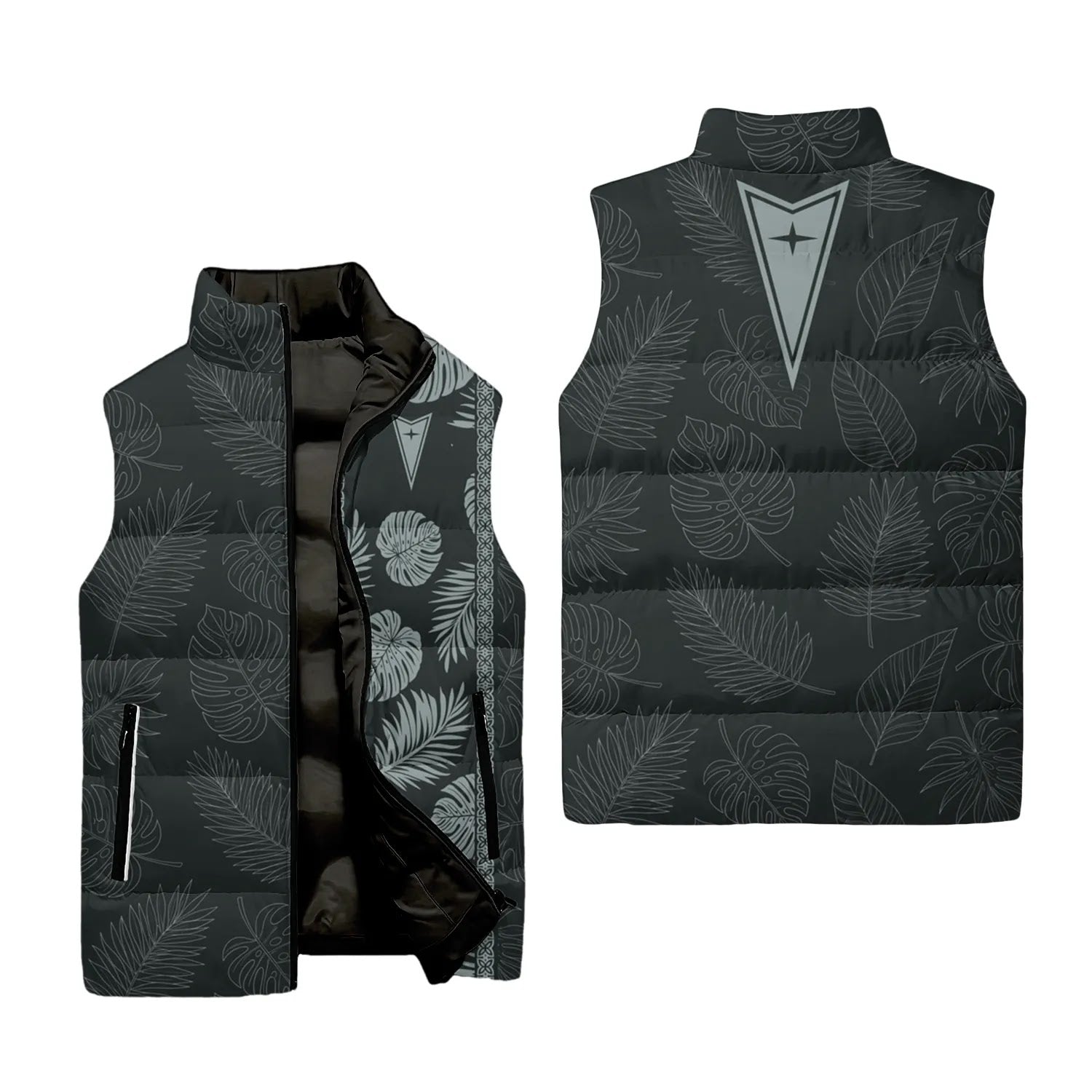 Pontiac Sleeveless Puffer Jacket SHW022