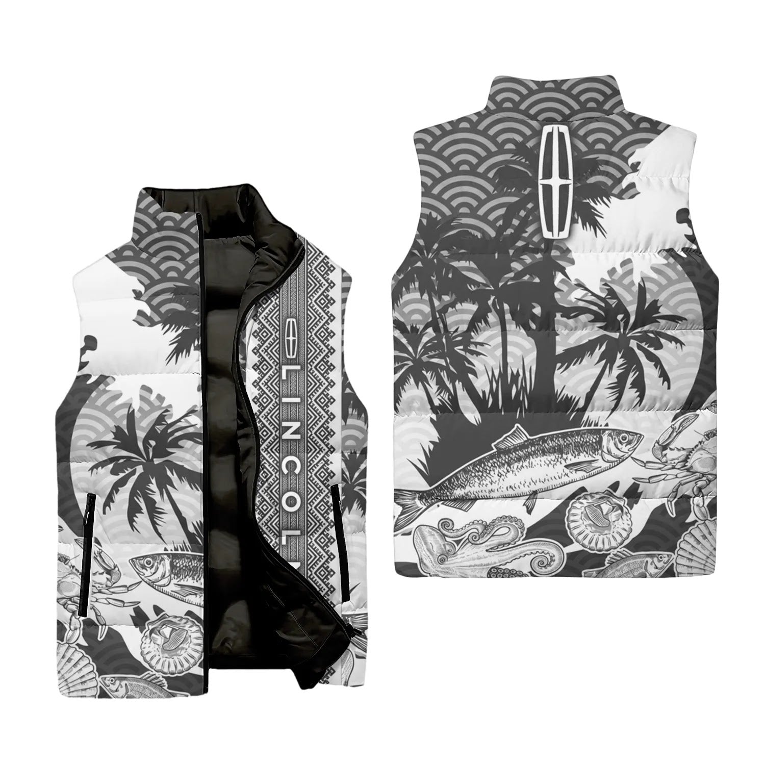 Lincoln Sleeveless Puffer Jacket SHW038