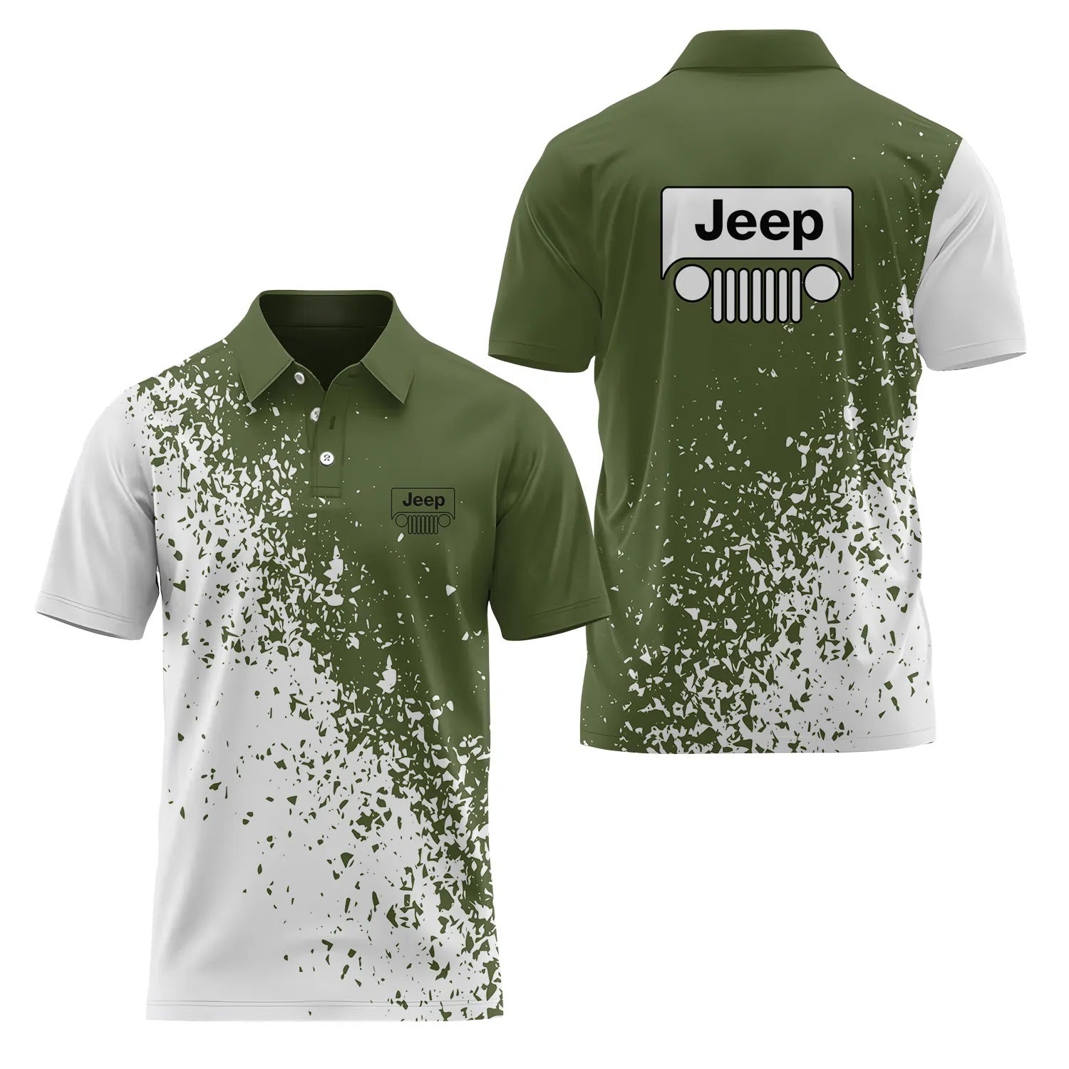 Jeep Short Sleeve Polo SC070
