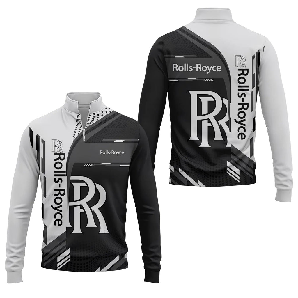 Rolls-Royce Quarter-zip Pullover SC036