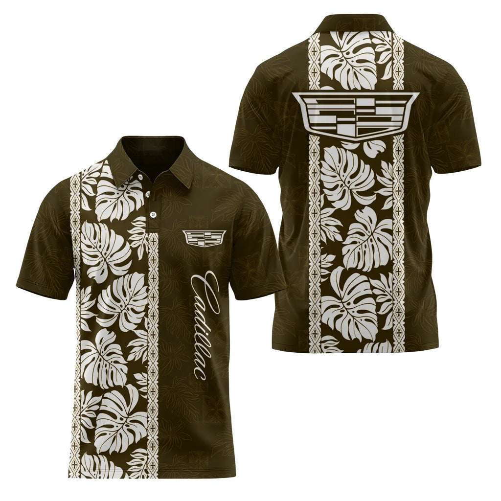 Cadillac Short Sleeve Polo SHW046