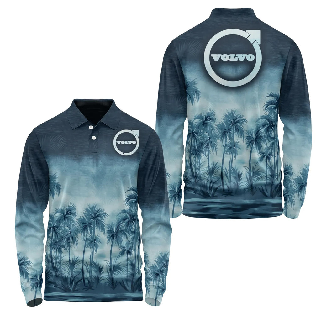 Volvo Long Sleeve Polo SHW021