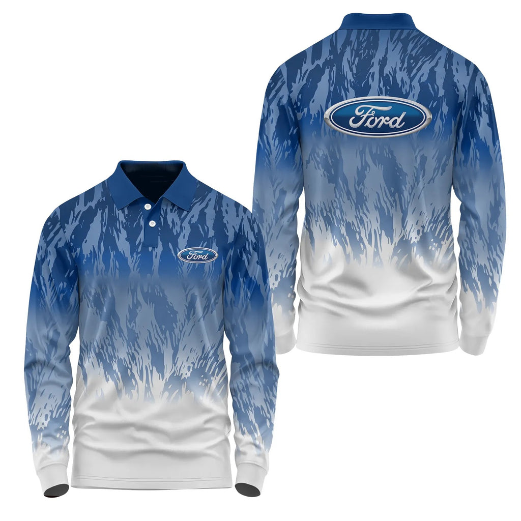 Ford Long Sleeve Polo SC069