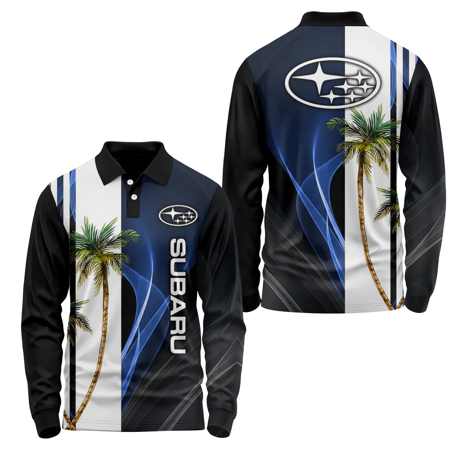 Subaru Long Sleeve Polo SHW036