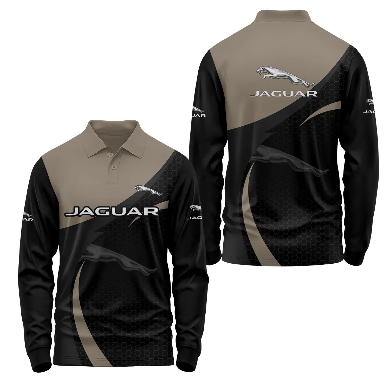 Jaguar Long Sleeve Polo SC038