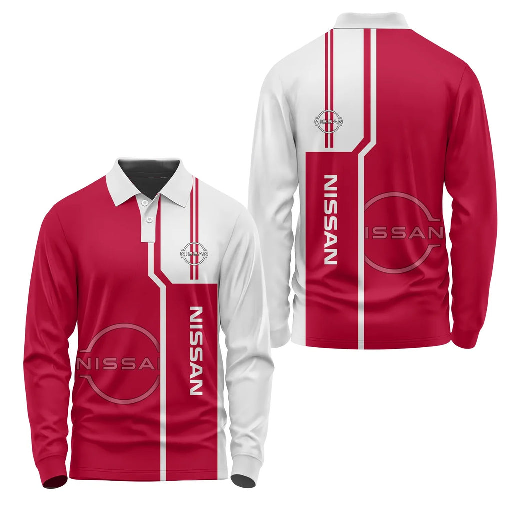 Nissan Long Sleeve Polo SC064