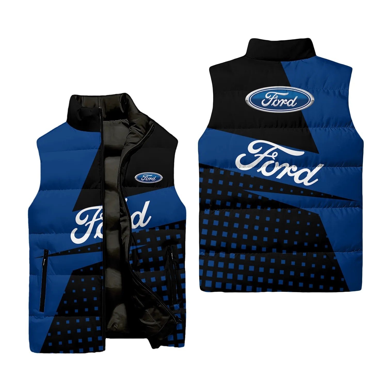 Ford Sleeveless Puffer Jacket SC083
