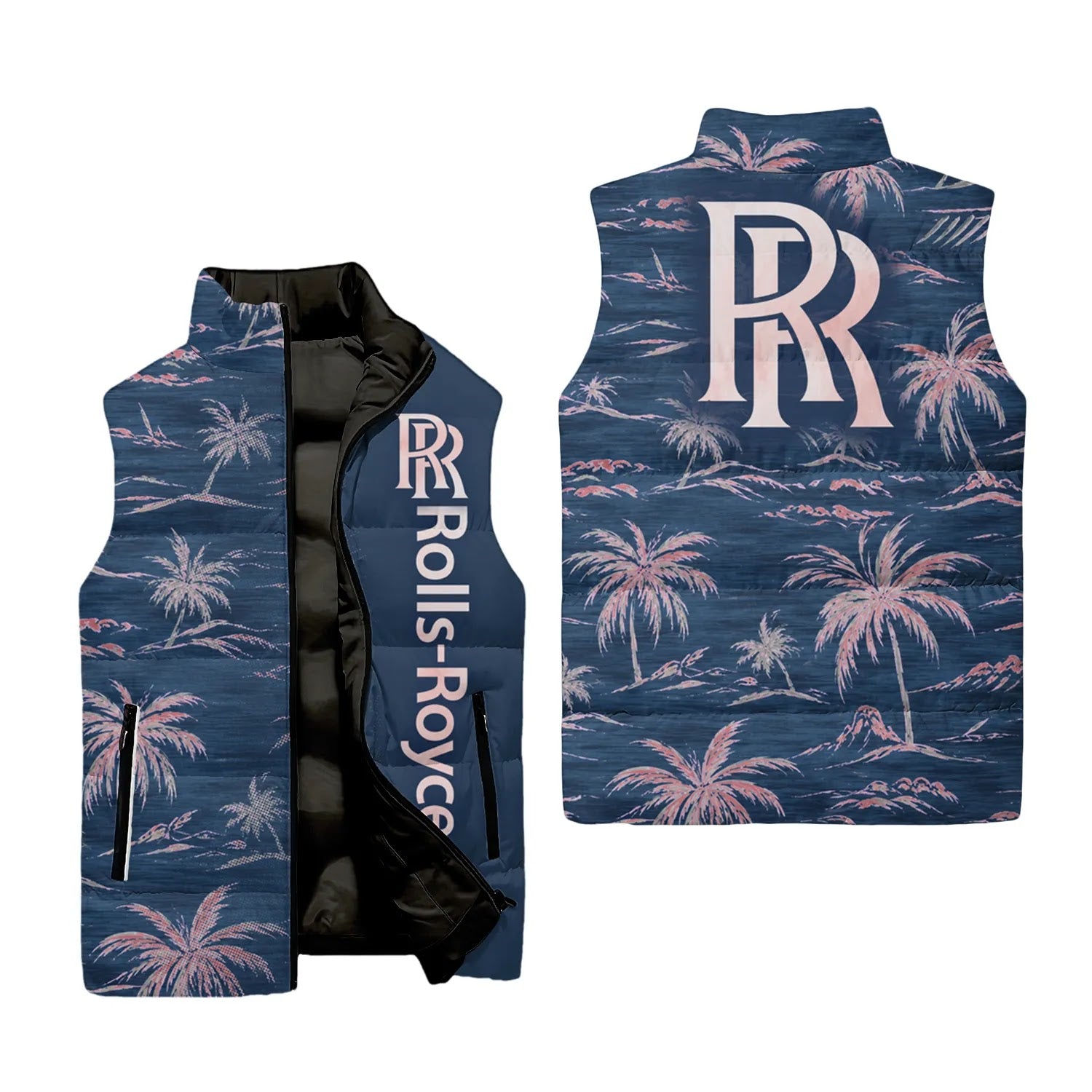 Rolls-Royce Sleeveless Puffer Jacket SHW013