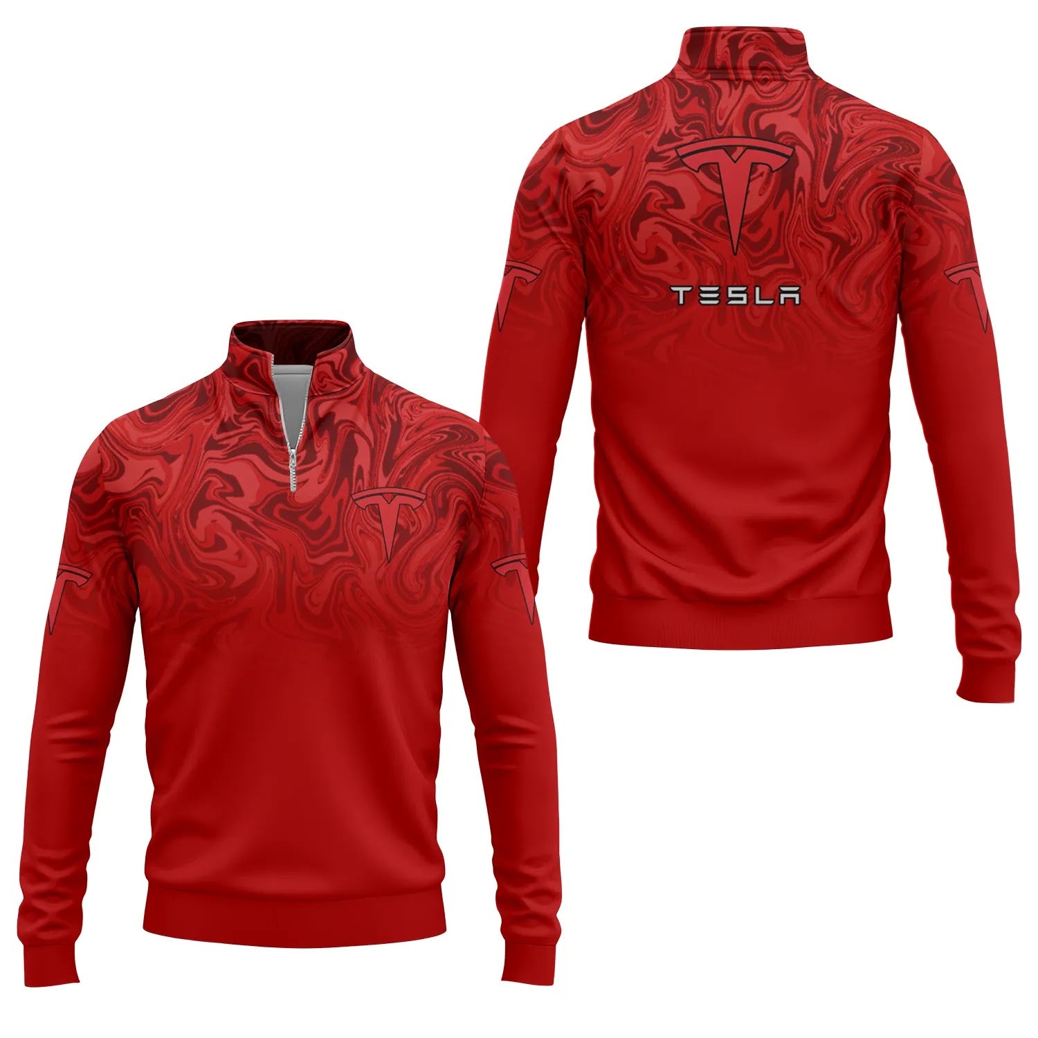 Tesla Quarter-zip Pullover SC091
