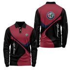 Alfa Romeo Long Sleeve Polo SC058