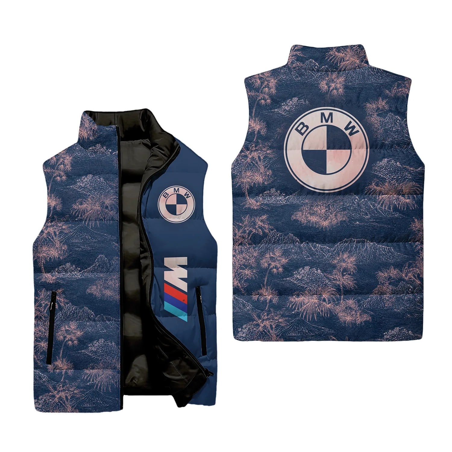 BMW Sleeveless Puffer Jacket SHW007