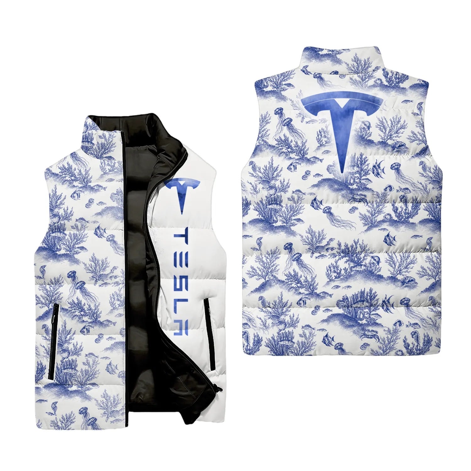 Tesla Sleeveless Puffer Jacket SHW009