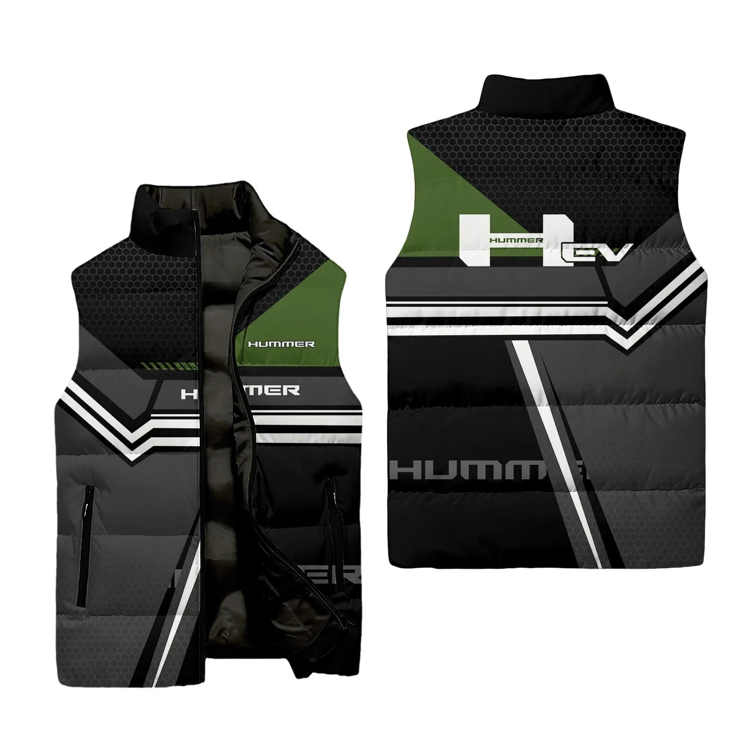 Hummer Sleeveless Puffer Jacket SC071