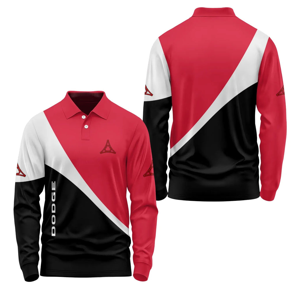 Dodge Long Sleeve Polo SC090