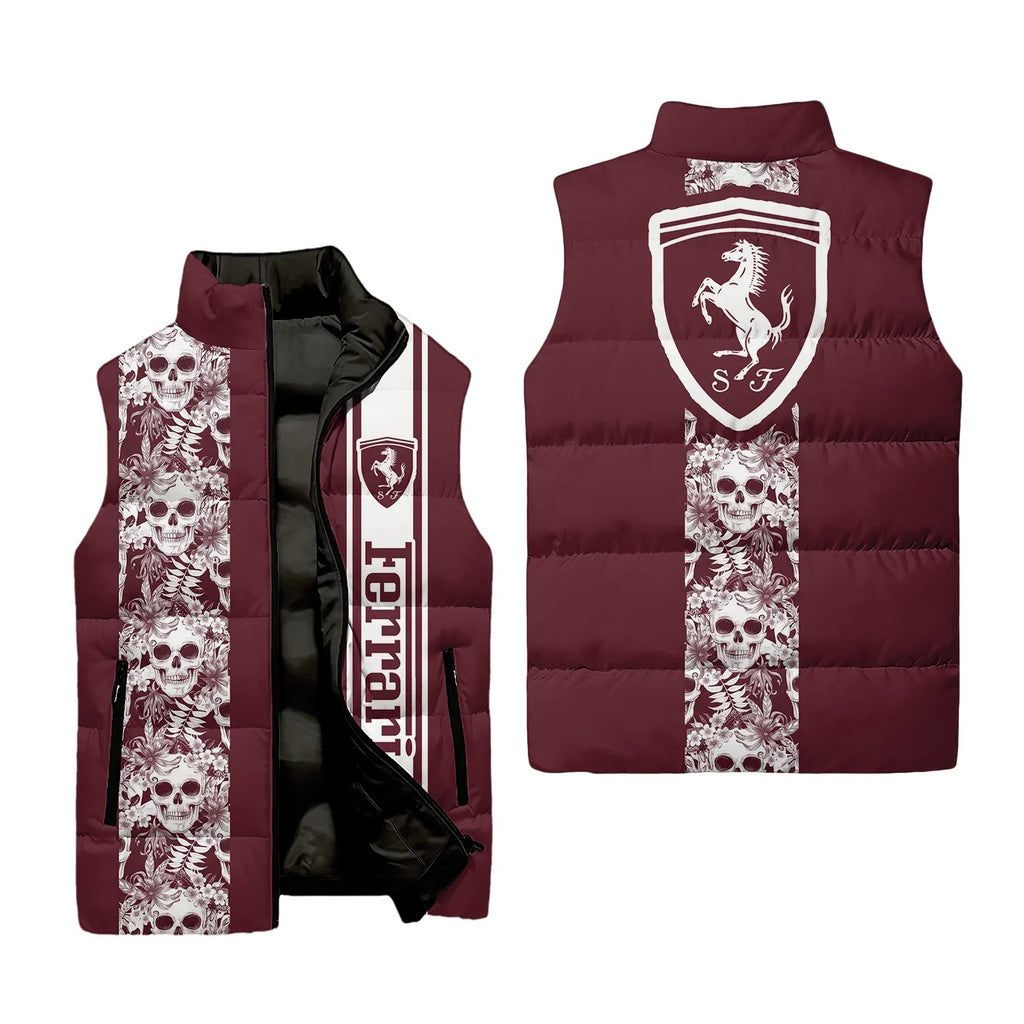 Ferrari Sleeveless Puffer Jacket SHW042