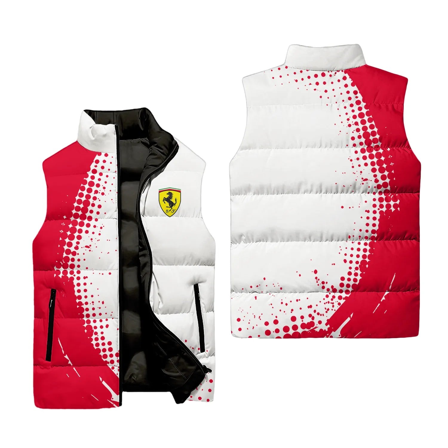 Ferrari Sleeveless Puffer Jacket SC095