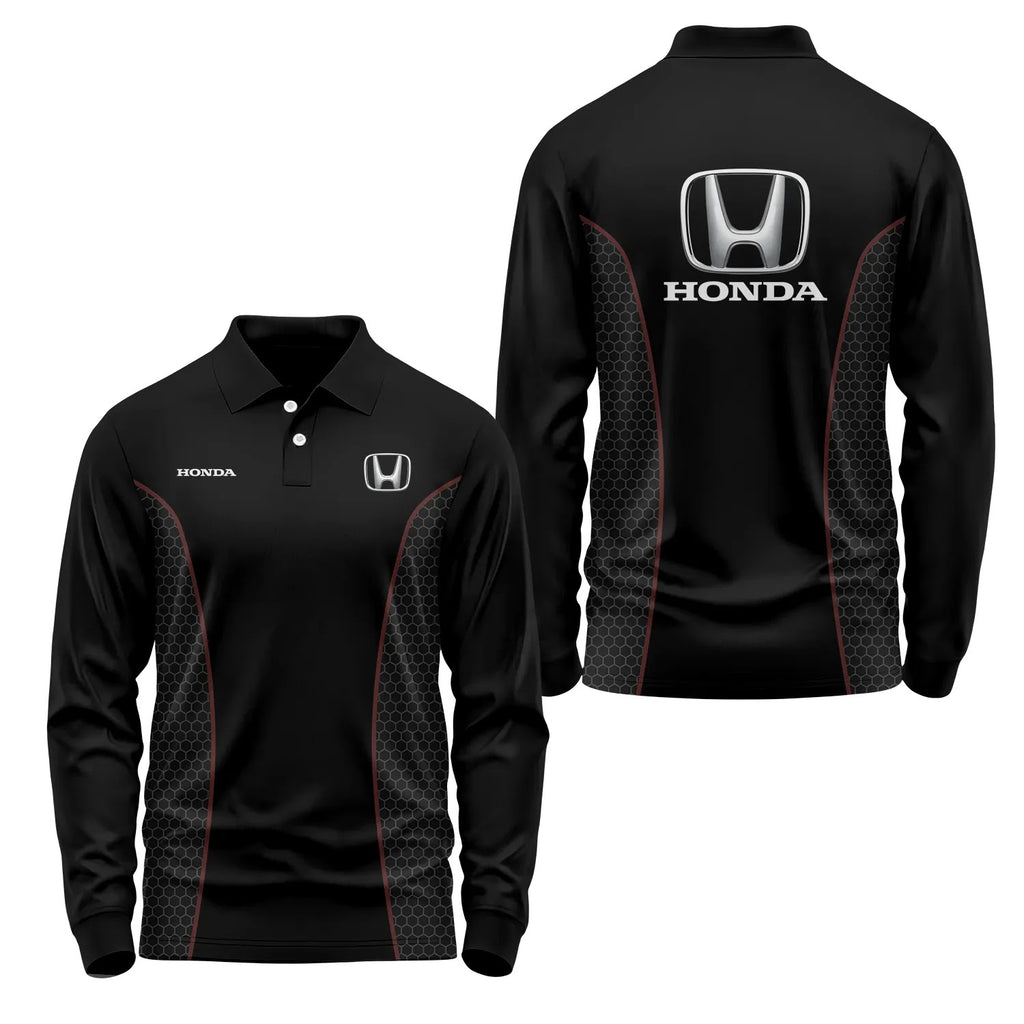 Honda Long Sleeve Polo SC072
