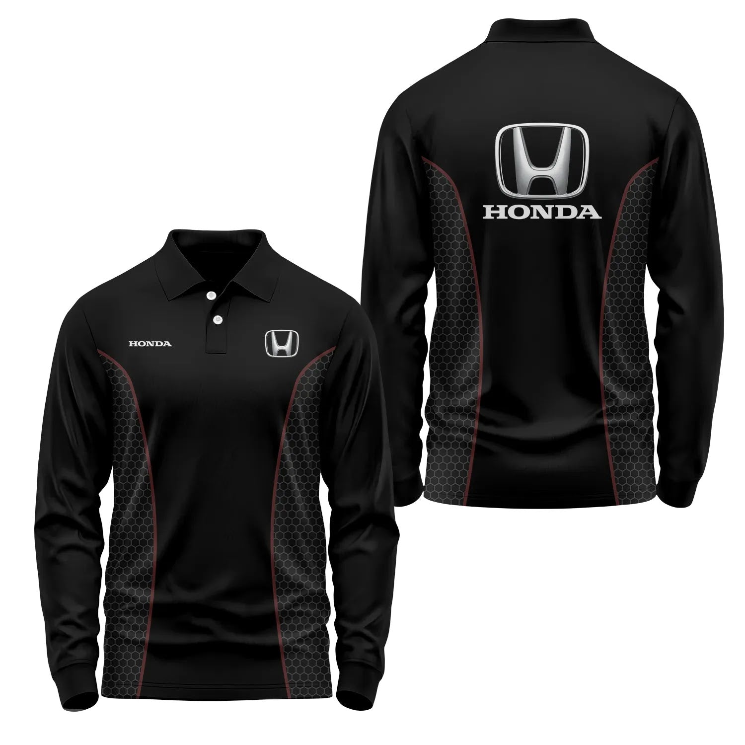 Honda Long Sleeve Polo SC072