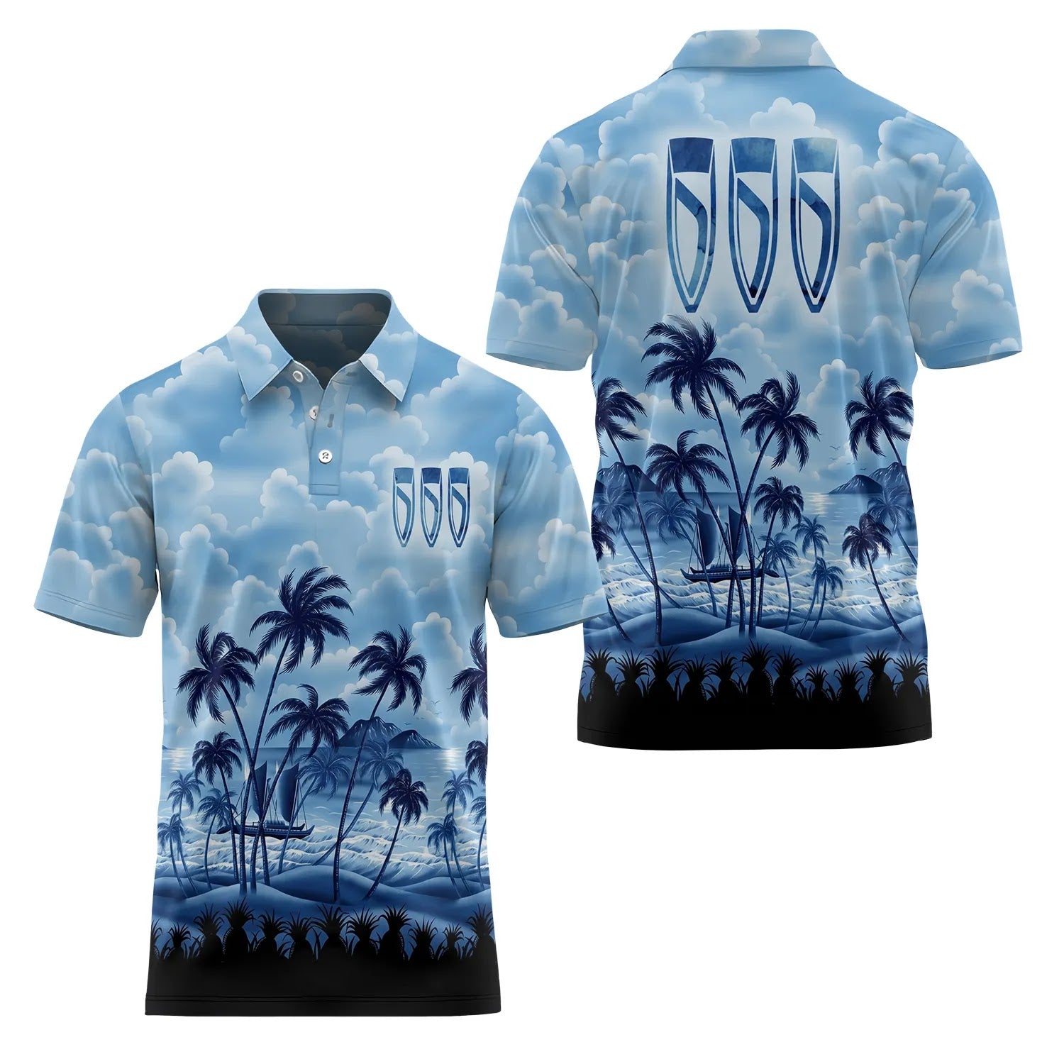 Buick Short Sleeve Polo SHW018