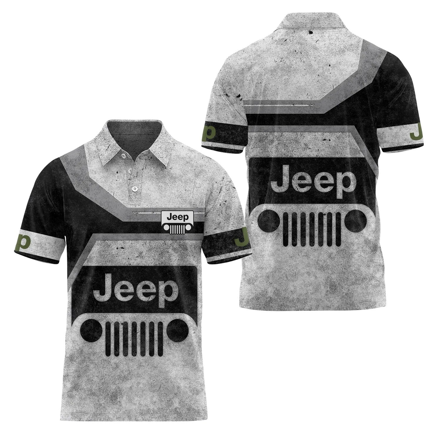 Jeep Short Sleeve Polo SC086