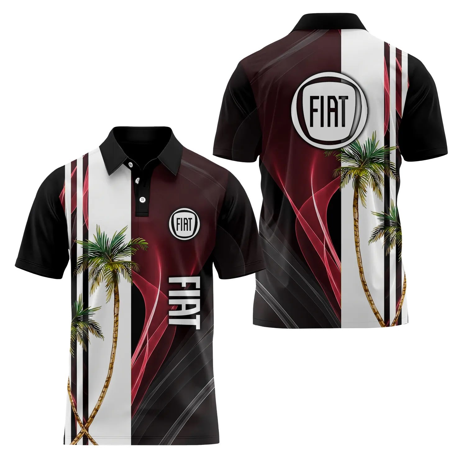 Fiat Short Sleeve Polo SHW036