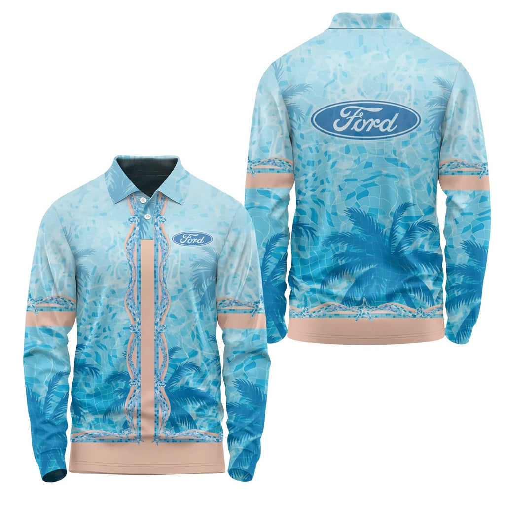 Ford Long Sleeve Polo SHW026