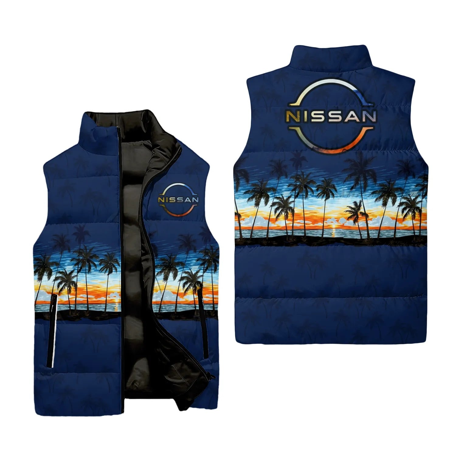 Nissan Sleeveless Puffer Jacket SHW017