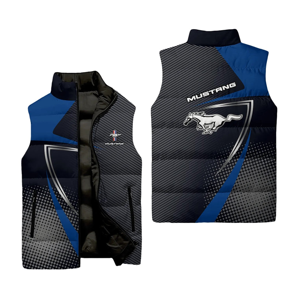 Ford Mustang Sleeveless Puffer Jacket SC059