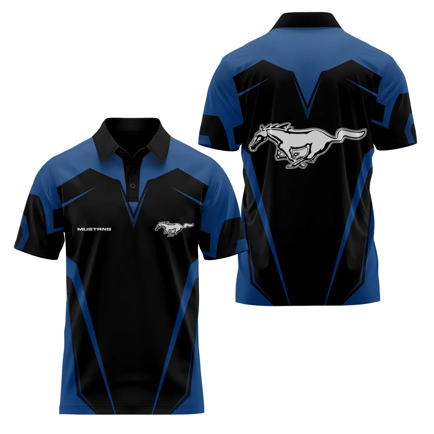 Ford Mustang Short Sleeve Polo SC053