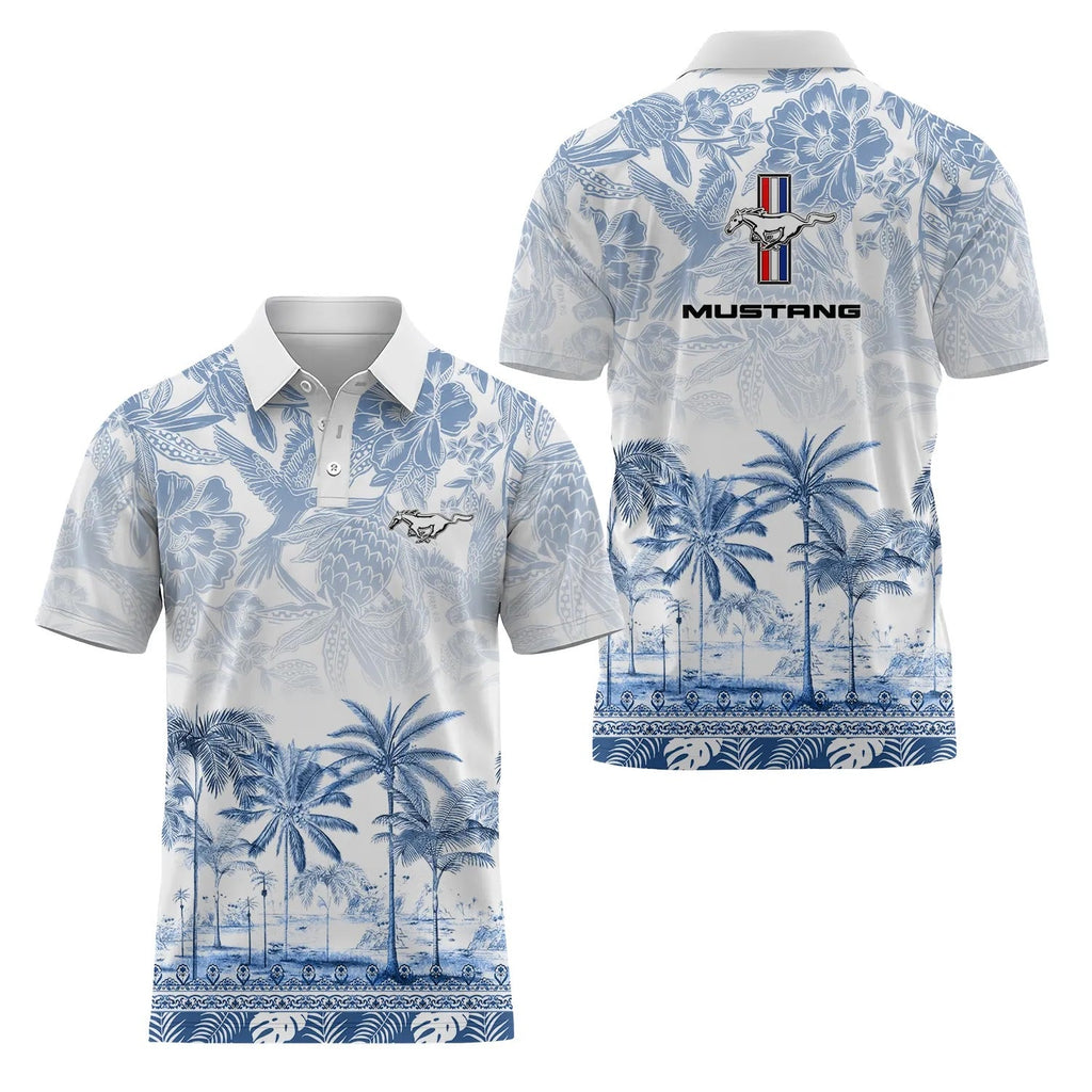 Ford Mustang Short Sleeve Polo SC045