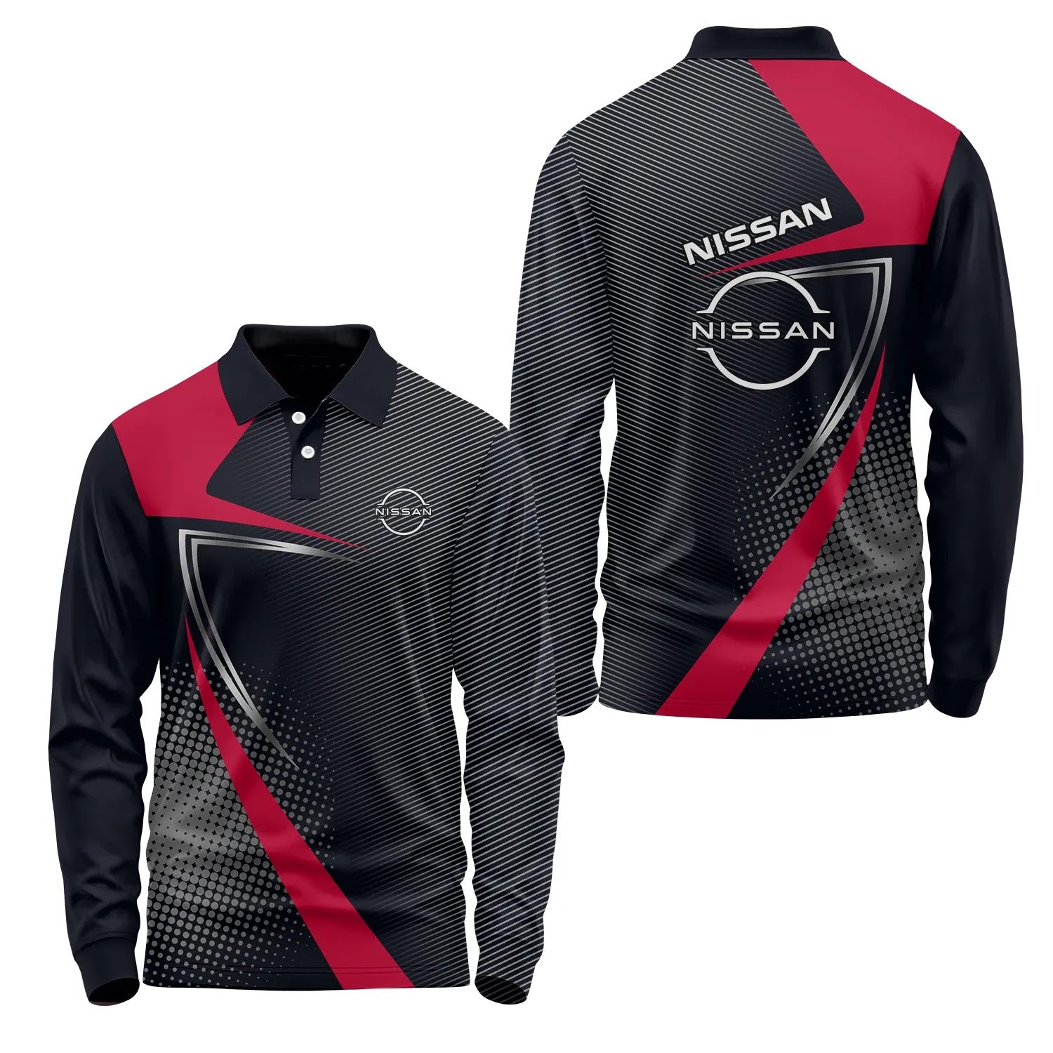 Nissan Long Sleeve Polo SC059