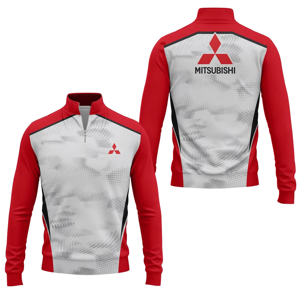 Mitsubishi Quarter-zip Pullover SC081