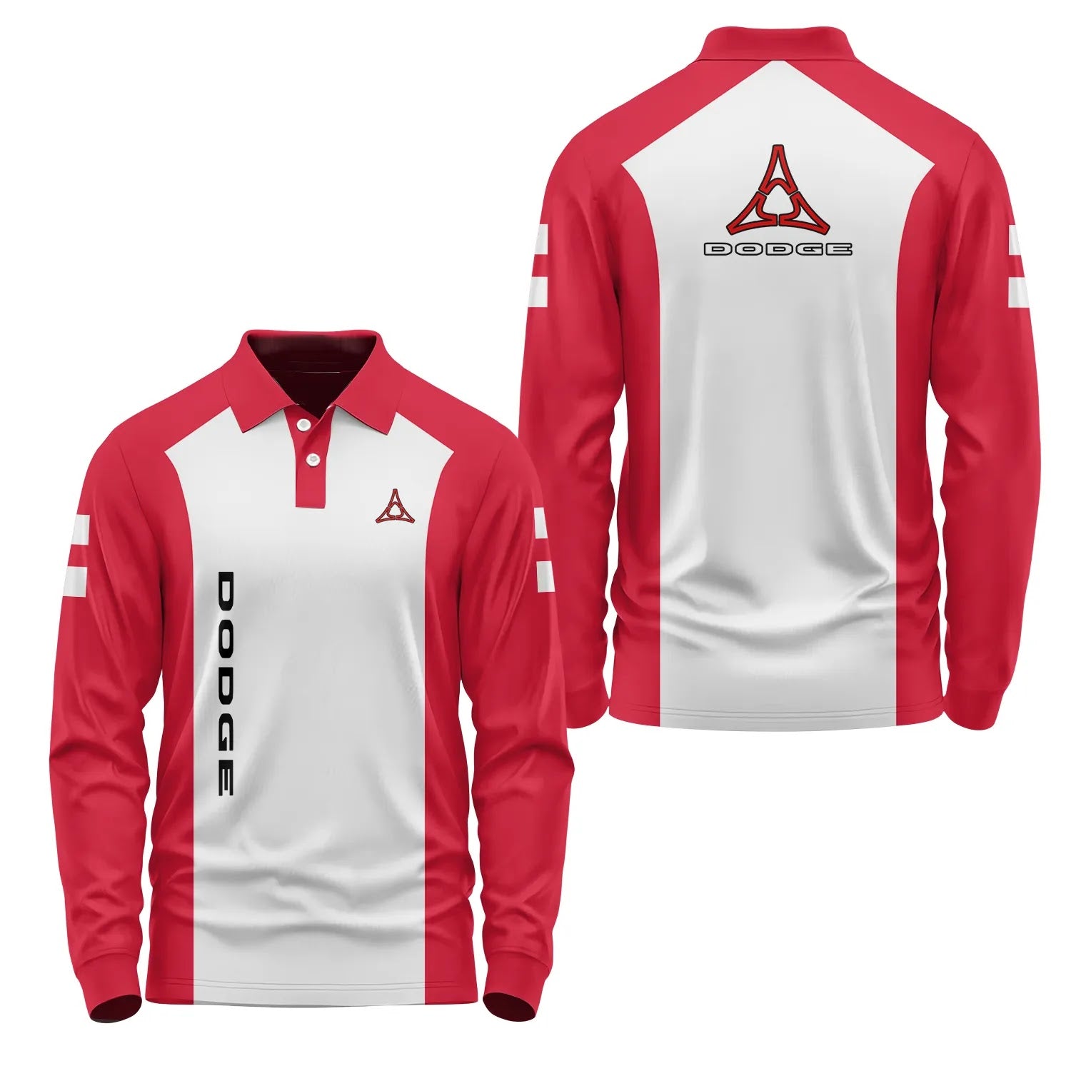 Dodge Long Sleeve Polo SC078