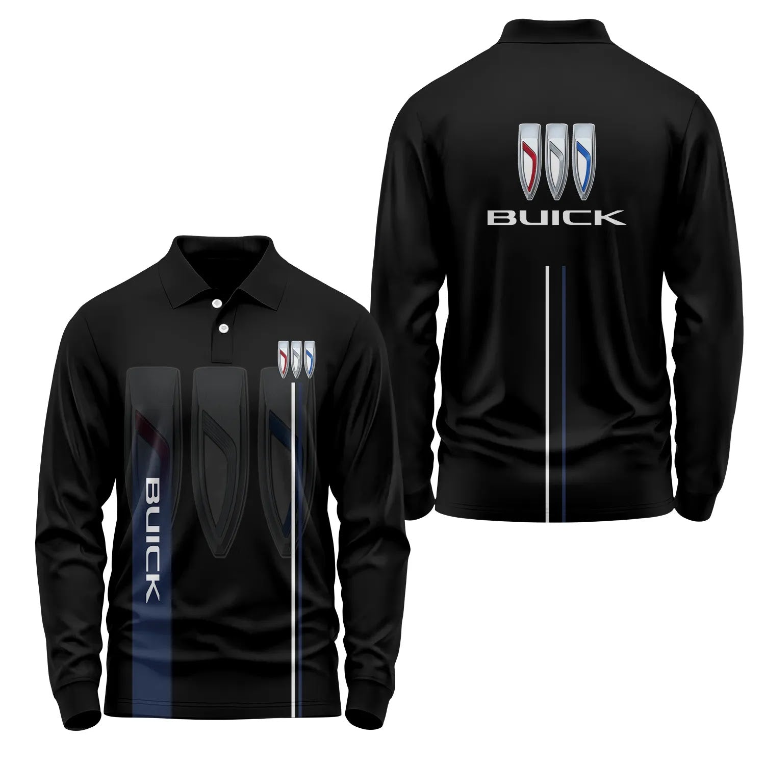 Buick Long Sleeve Polo SC077