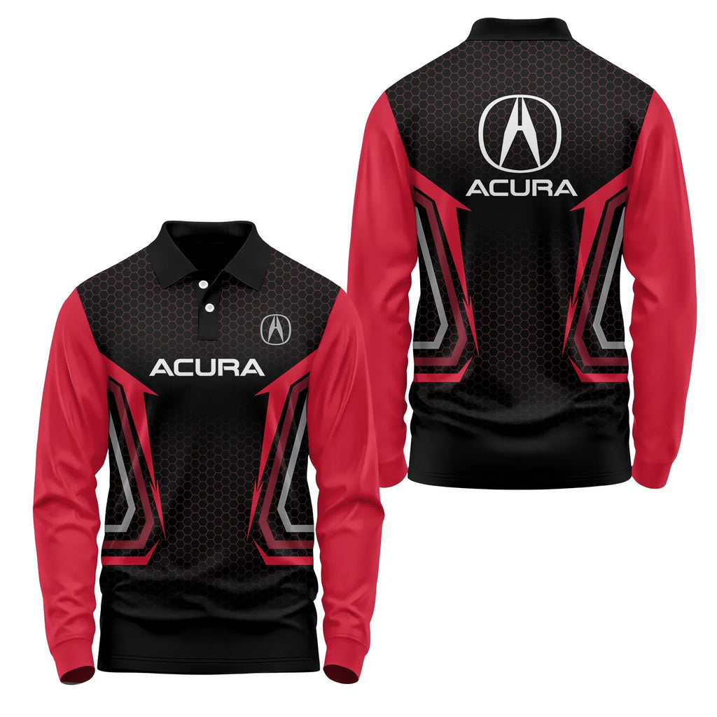 Acura Long Sleeve Polo SC075
