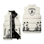 Lamborghini Sleeveless Puffer Jacket SHW043