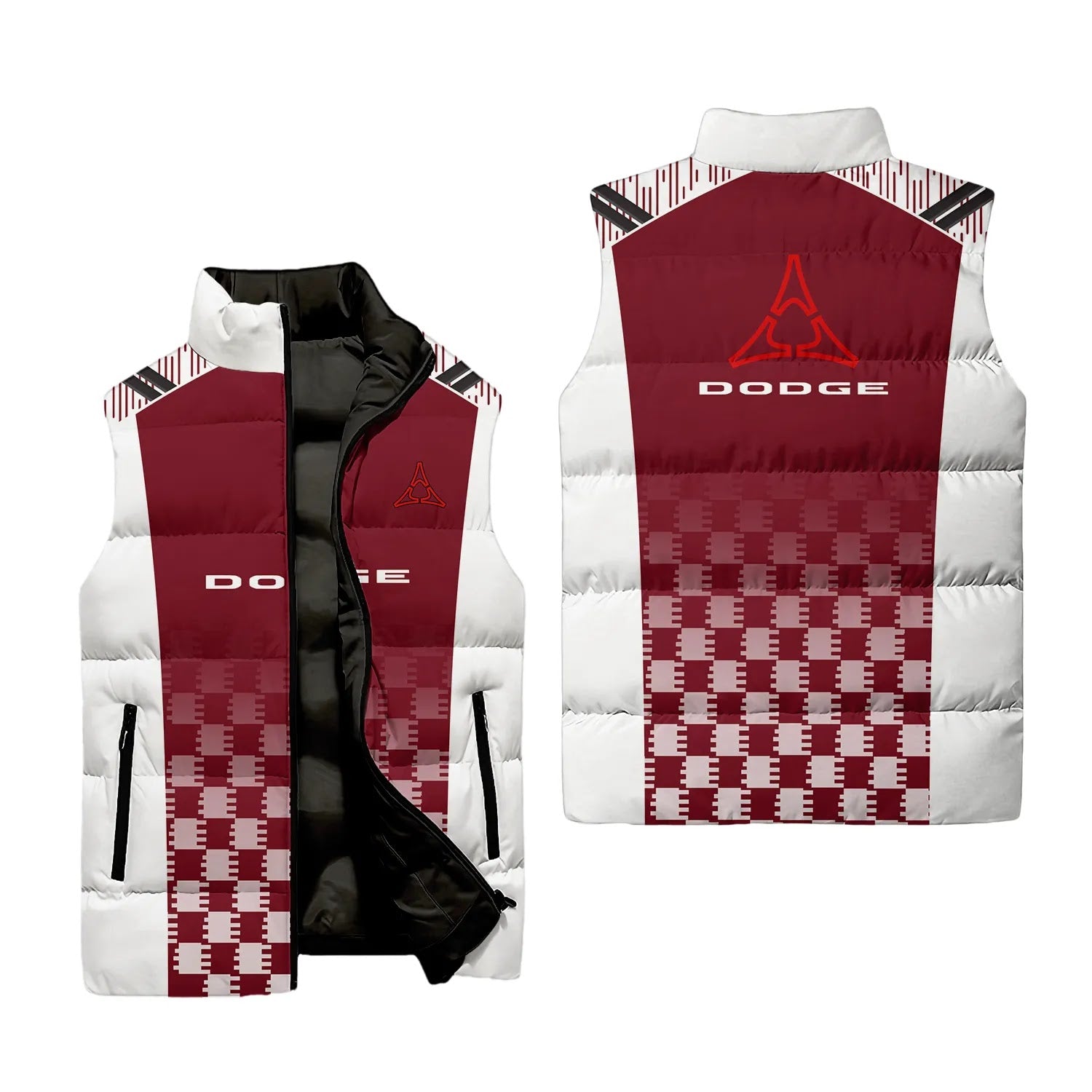Dodge Sleeveless Puffer Jacket SC063