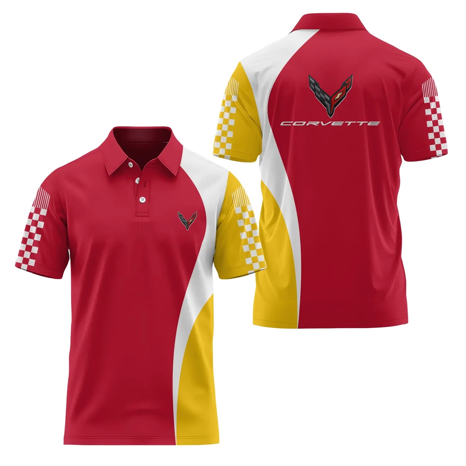 Corvette Short Sleeve Polo SC073