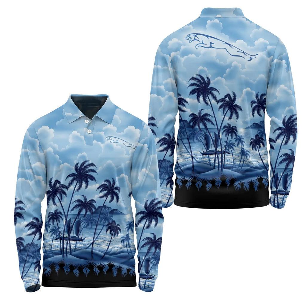 Jaguar Long Sleeve Polo SHW018
