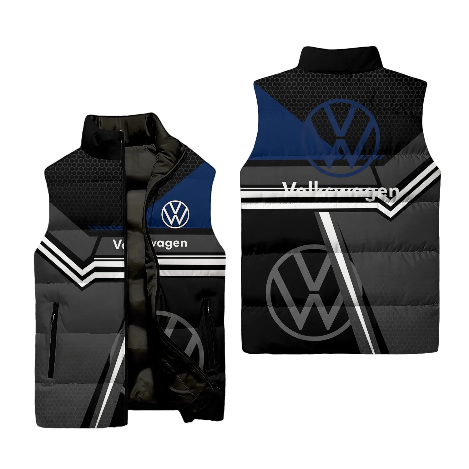 Volkswagen Sleeveless Puffer Jacket SC071