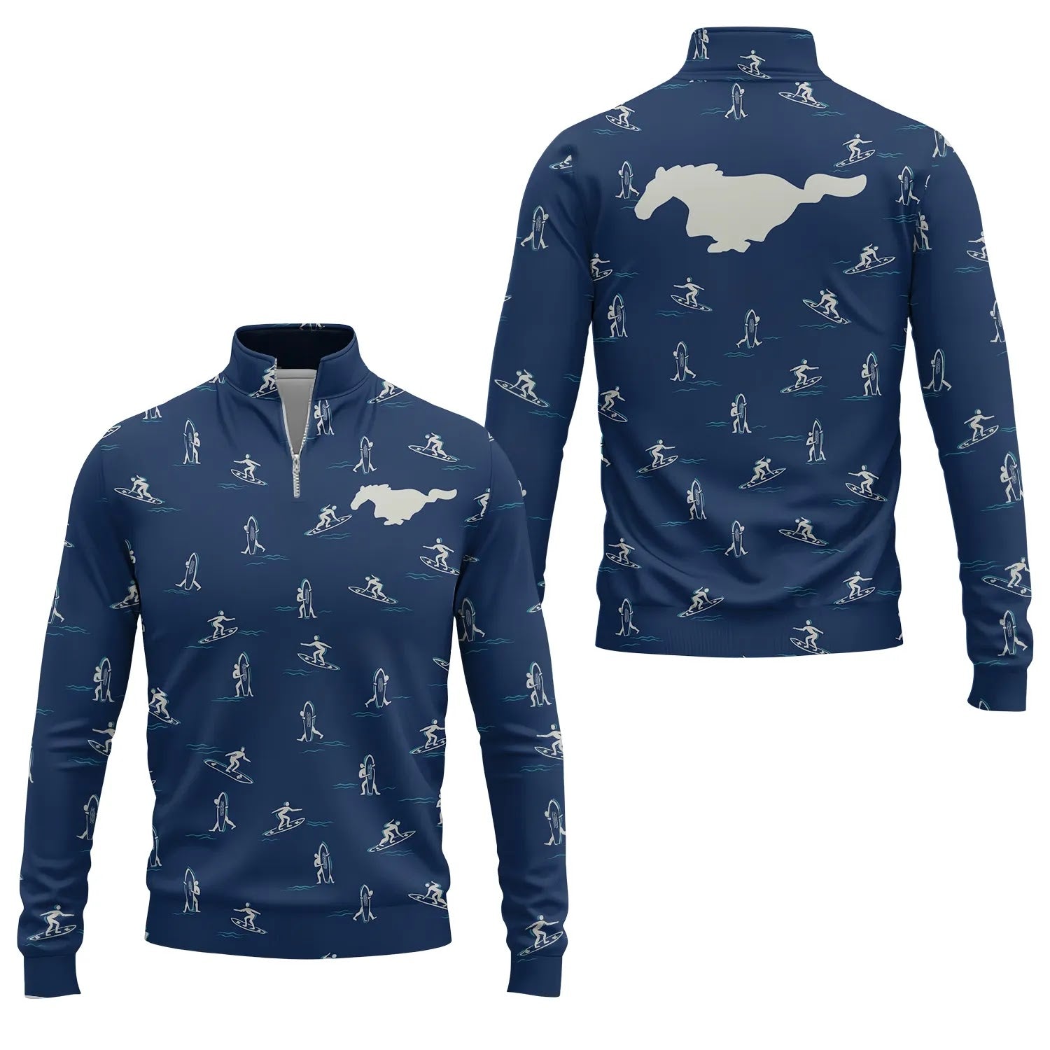 Ford Mustang Quarter-zip Pullover SHW011